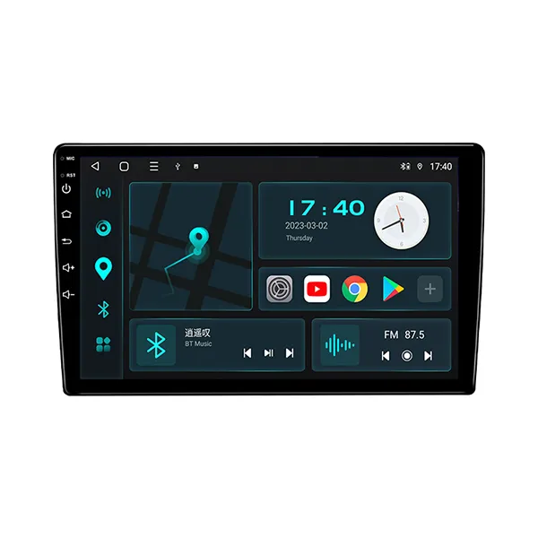 10 Inch Touch Screen Car Radio GPS USB Connection Carplay Stereo Android Auto Radio Electronics DVD Player-2