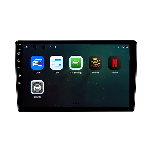 9 Inch Android Auto System Multimedia Player GPS DSP Function Carplay Radio DVD Players with 1 Year Warranty-5